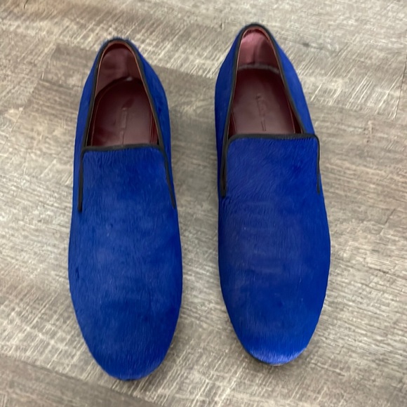 Celine Blue Loafer Flats Phoebe Philo era - Picture 2 of 10